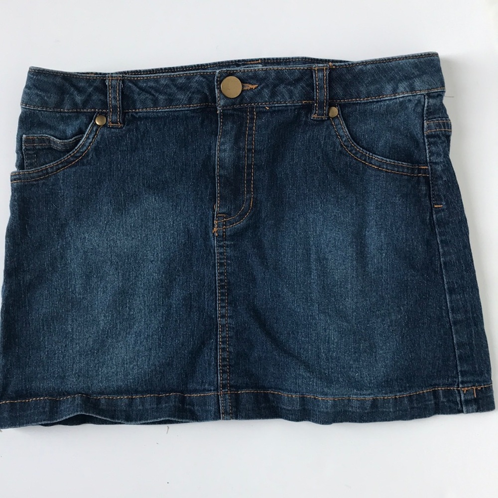 Faded Glory Denim Skirt